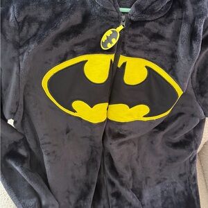 Batman Black and Yellow Fleece Hoodie